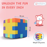 BabyPro Cube Toy, Beginner Cube for Kids & Adults, Magic Stress Buster Brainstorming Puzzle